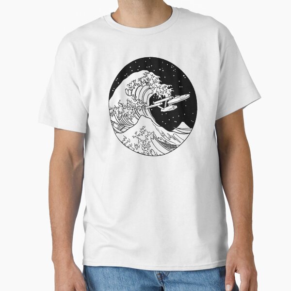 Item preview, Trek Spaceship in Space - The Great Wave designed and sold by luciddreame.