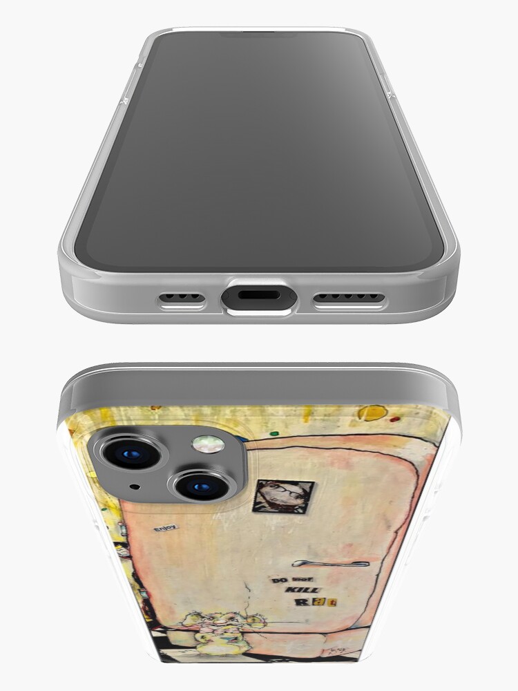 Alternate view of Bowtie Lester the Rat in Betty's Kitchen iPhone Case