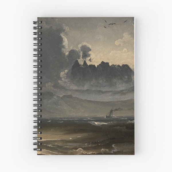 Item preview, Peder Balke - The Mountain Range Trolltinderne designed and sold by ArtExpression.