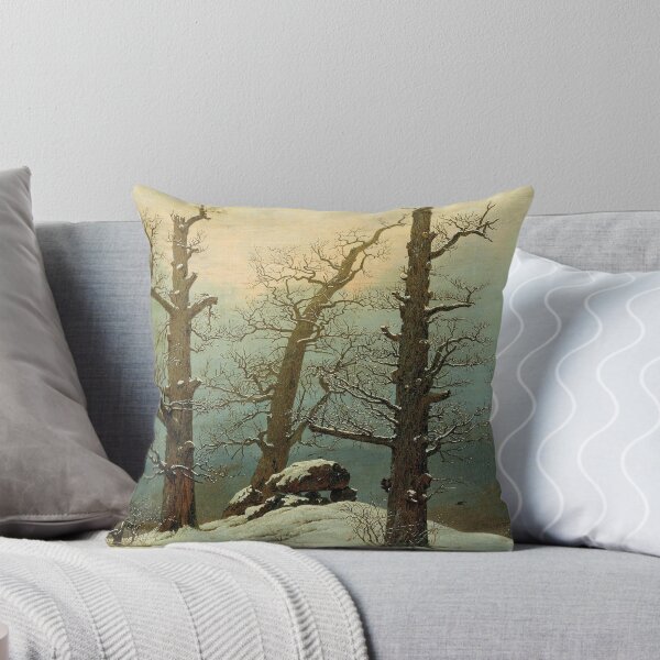 Item preview, Caspar David Friedrich - Cairn in Snow designed and sold by ArtExpression.