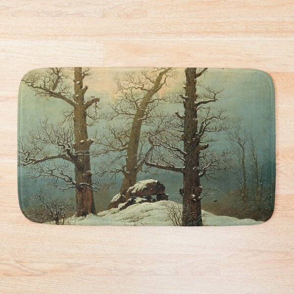 Item preview, Caspar David Friedrich - Cairn in Snow designed and sold by ArtExpression.