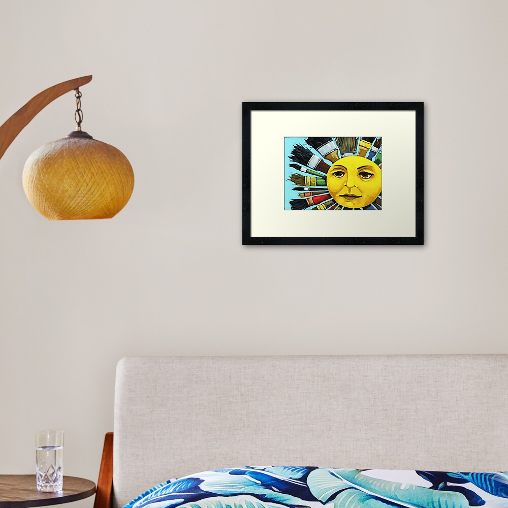 Item preview, Framed Art Print designed and sold by LindaAppleArt.