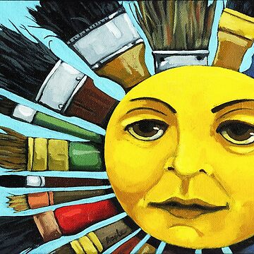 Artwork thumbnail, Sun - CBS Sunday Morning Show by LindaAppleArt