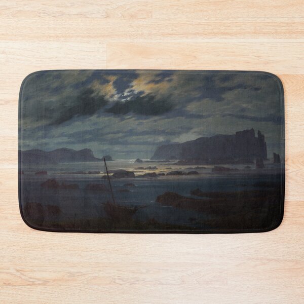 Item preview, Caspar David Friedrich - Northern Sea in the Moonlight  designed and sold by ArtExpression.