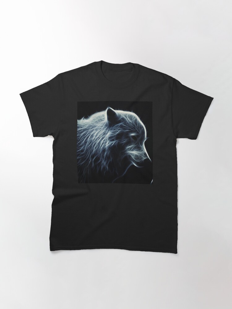 Alternate view of Wolf made of light Classic T-Shirt