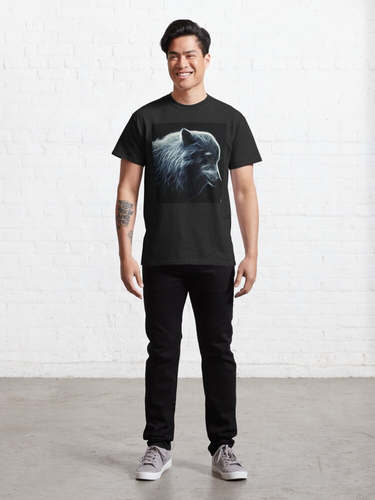 Alternate view of Wolf made of light Classic T-Shirt