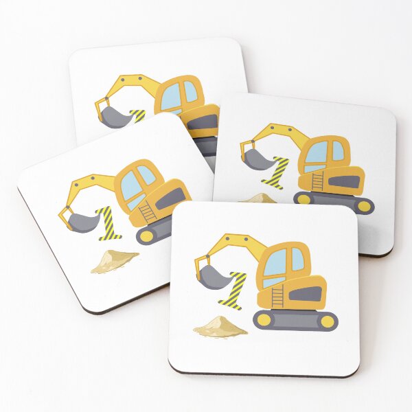 Item preview, 1st Birthday Yellow Shovel designed and sold by JanooFactory.