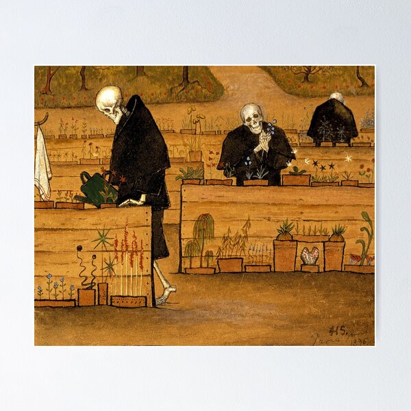 Item preview, Hugo Simberg - The Garden of Death designed and sold by ArtExpression.