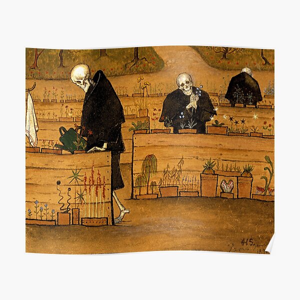 Hugo Simberg - The Garden of Death Poster