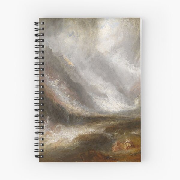 Item preview, William Turner - Valley of Aosta, Snowstorm, Avalanche and Thunderstorm designed and sold by ArtExpression.