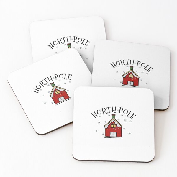 Item preview, North Pole Santa's House Merry Christmas designed and sold by wikawiki.