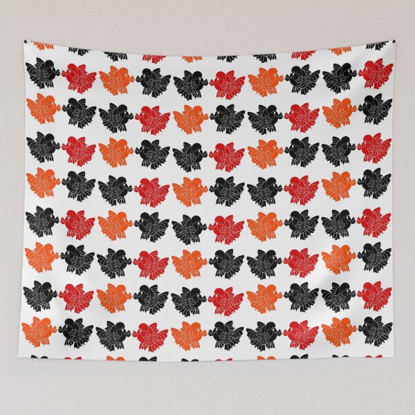 Item preview, Oranda Red and Black Goldfish designed and sold by Nosnah.