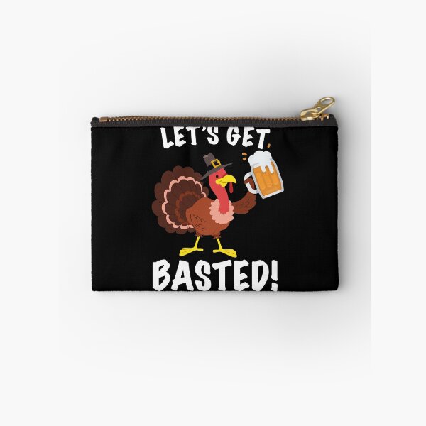 Item preview, Lets Get Basted Funny Beer, Turkey Day Holiday designed and sold by Space Fox.