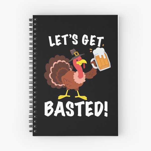 Item preview, Lets Get Basted Funny Beer, Turkey Day Holiday designed and sold by Space Fox.