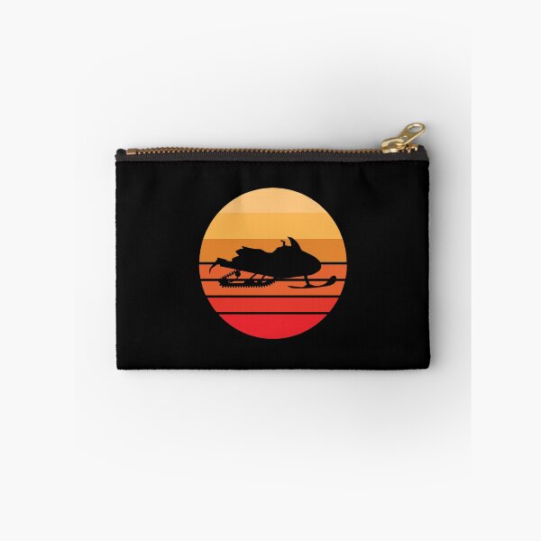 Item preview, Snowmobile Retro Style Sun Sunset designed and sold by EstelleStar.