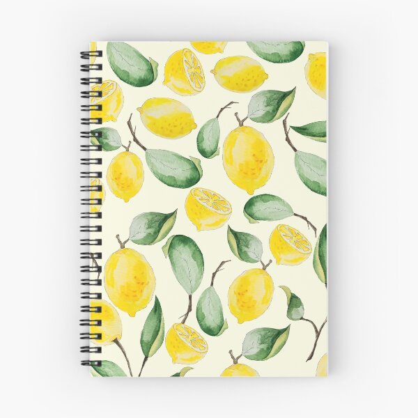 Item preview, Watercolor Lemon Pattern designed and sold by Bazarovaart.