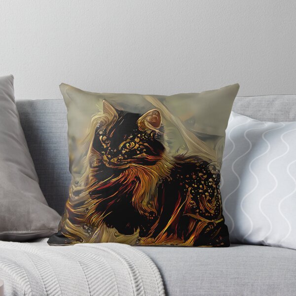 Item preview, Spinning fractal cat designed and sold by watwateroo.
