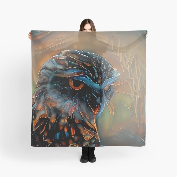 Item preview, Metallic owl designed and sold by watwateroo.