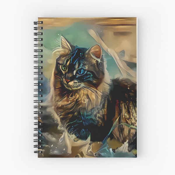 Item preview, fractal cat designed and sold by watwateroo.