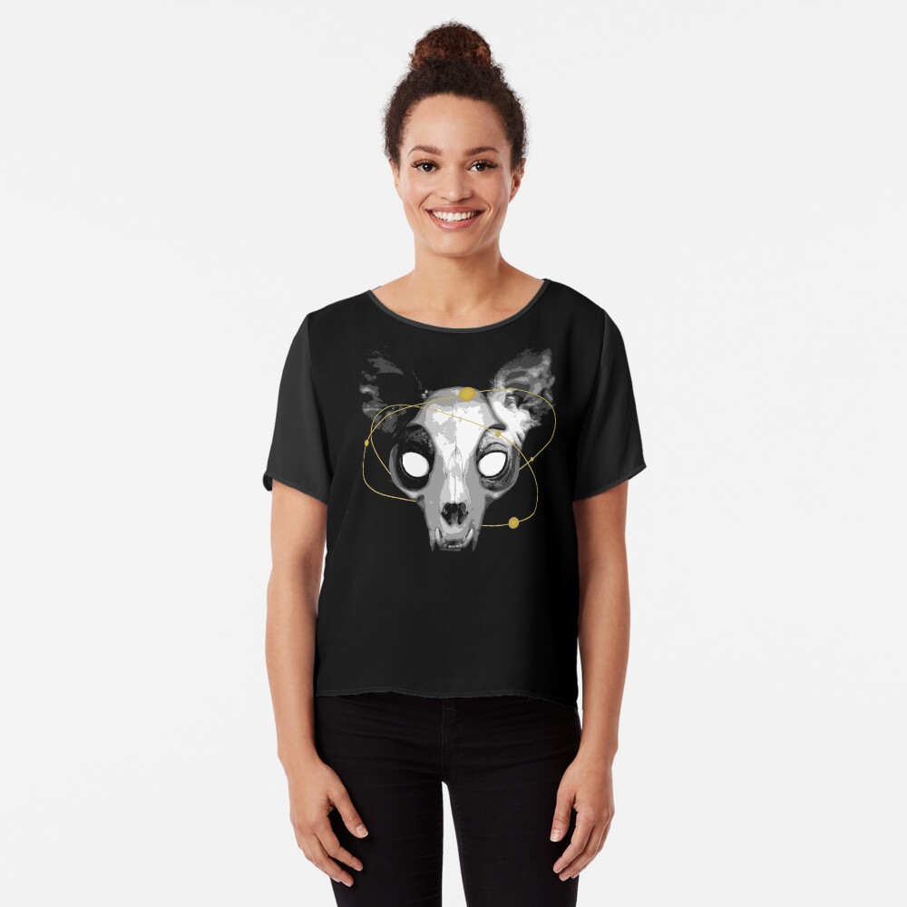 The Lord of Death Chiffon Top