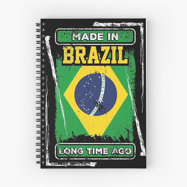 Item preview, Brazil Flag Born Distressed Novelty Gift designed and sold by ChicagoIndigo.