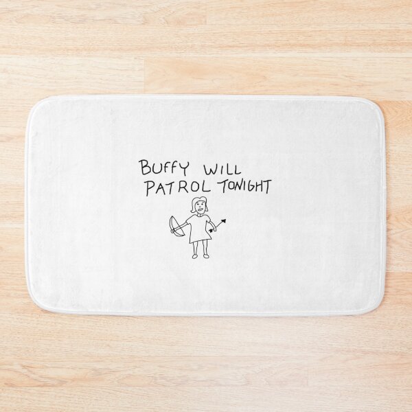 Item preview, Buffy Will Patrol Tonight designed and sold by paton.