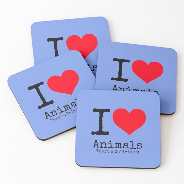 Item preview, I Love Animals. Theyre Delicious! designed and sold by Bundjum.