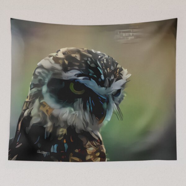 Item preview, Angry owl designed and sold by watwateroo.