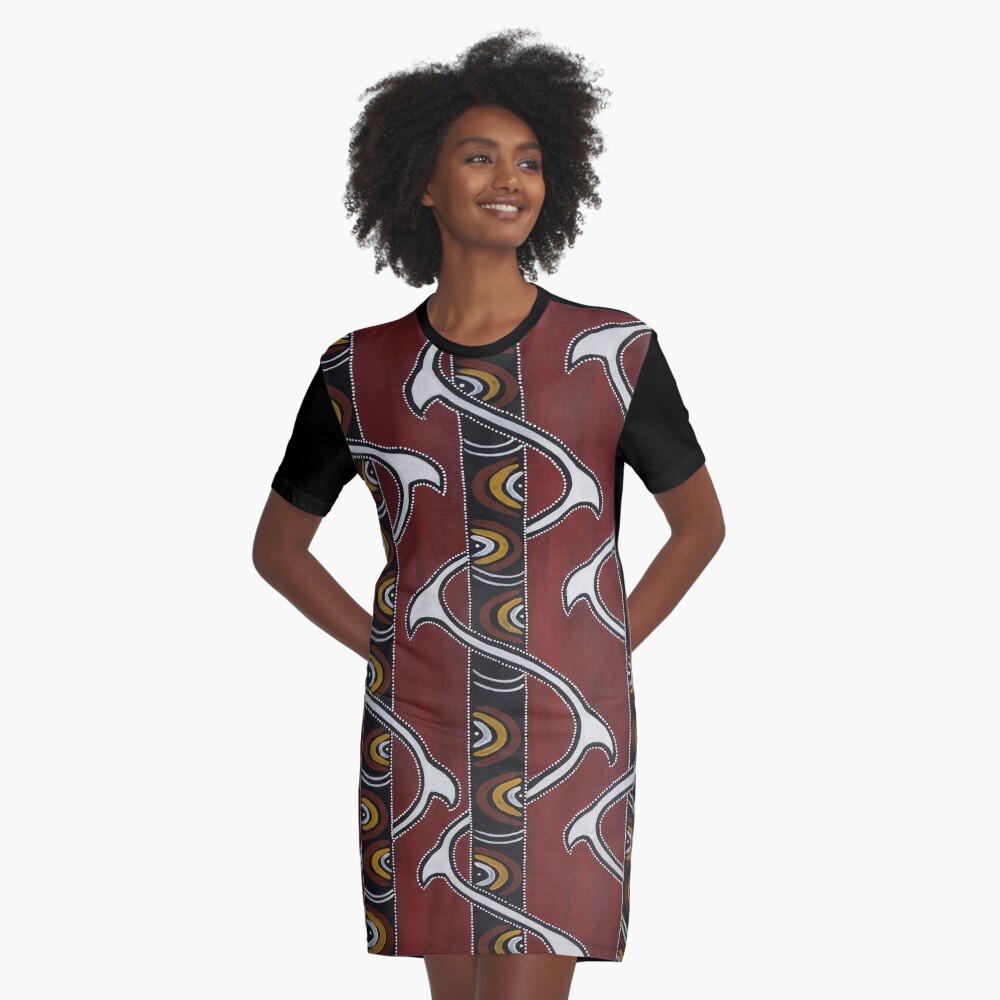 Bukal Graphic T-Shirt Dress