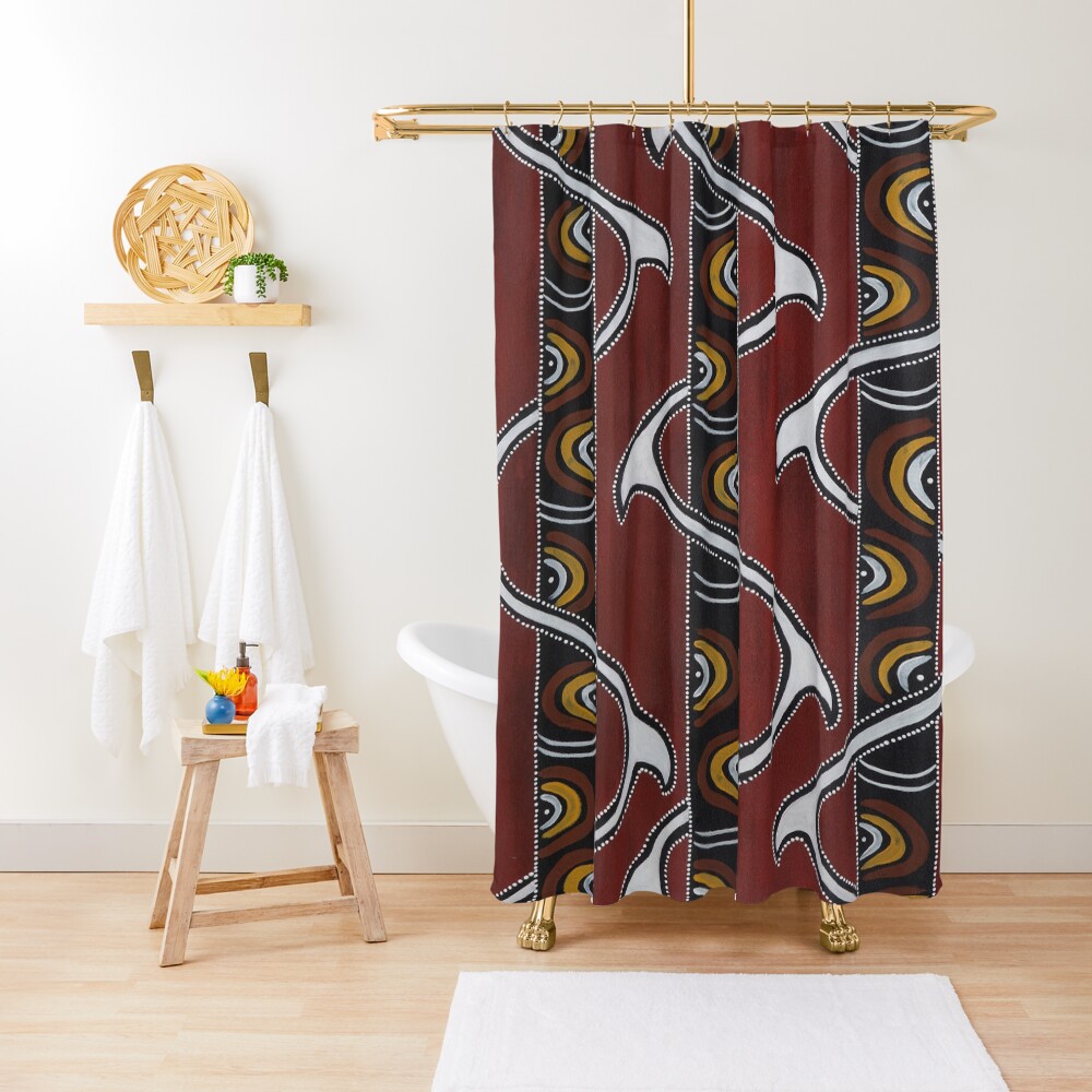 Bukal Shower Curtain