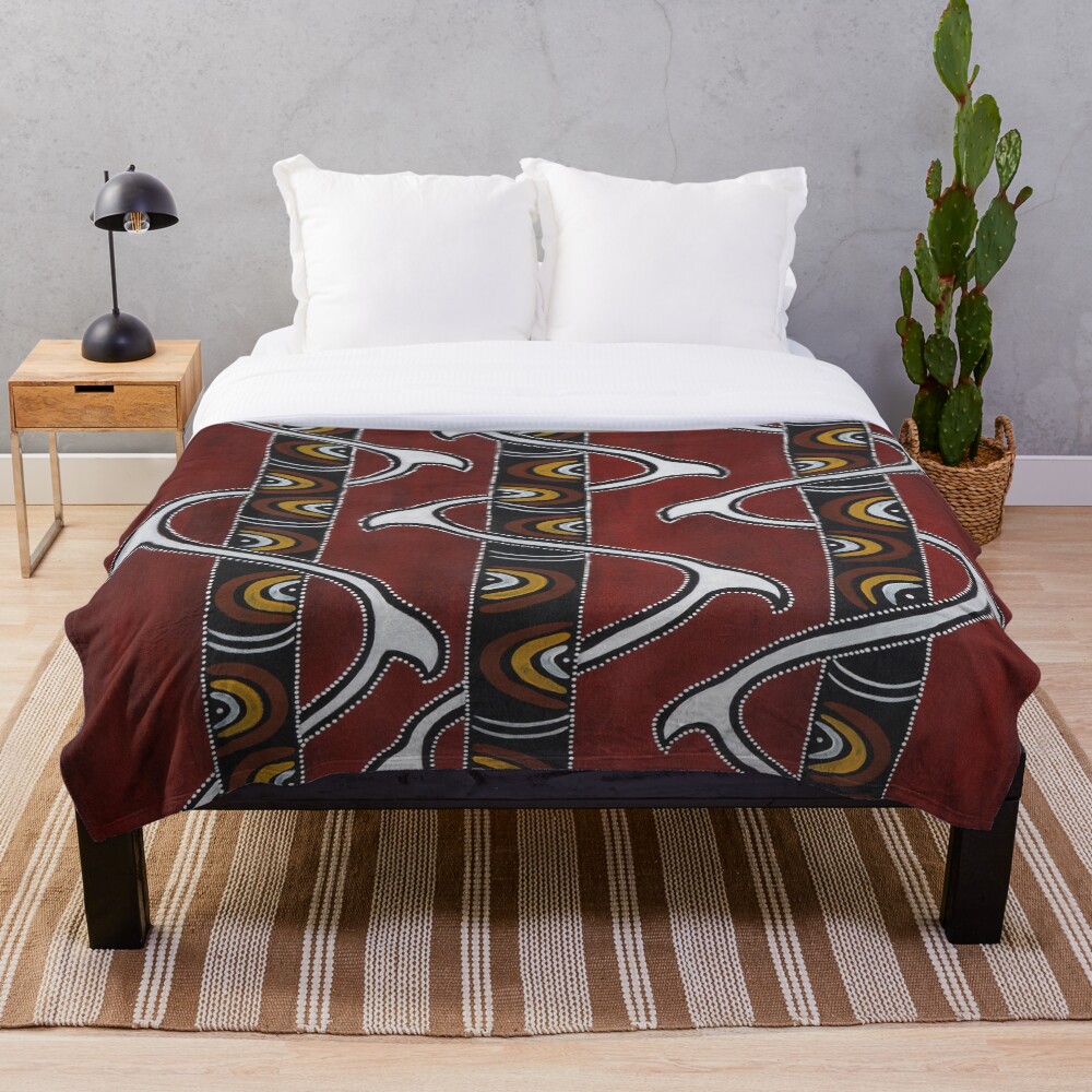 Bukal Throw Blanket