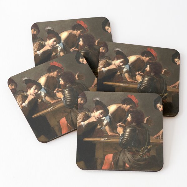 Item preview, Valentin de Boulogne - Soldiers playing Cards and Dice designed and sold by ArtExpression.