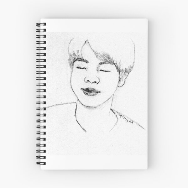 Item preview, BTS Jin, smiling designed and sold by maykingart.