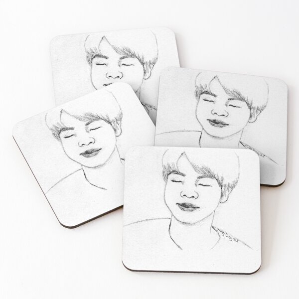 Item preview, BTS Jin, smiling designed and sold by maykingart.