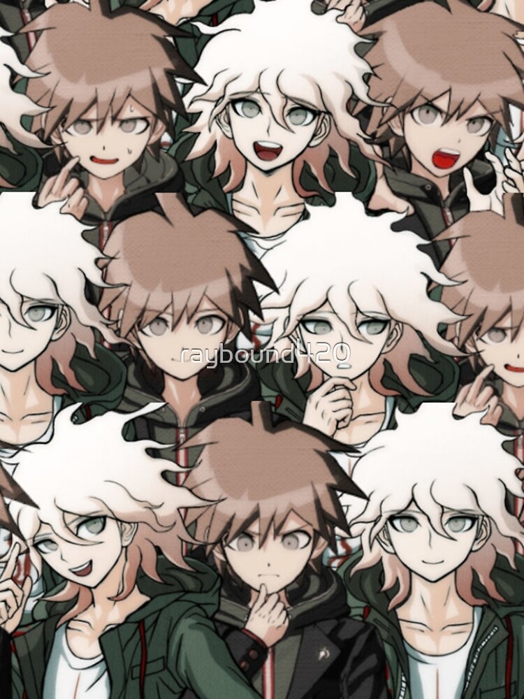 "Makoto Naegi/Nagito Komaeda" Leggings by raybound420 | Redbubble