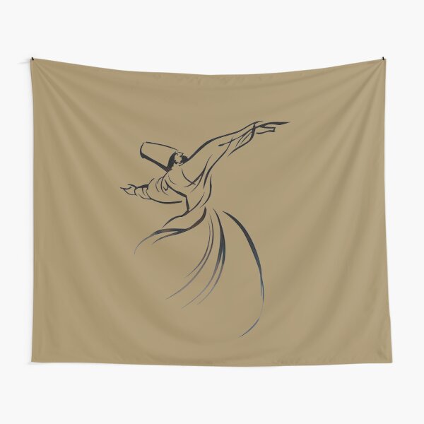 Sufi Meditation Embracing Humanity With Love Tapestry