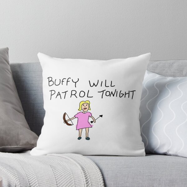 Item preview, Buffy Will Patrol Tonight Colour designed and sold by paton.