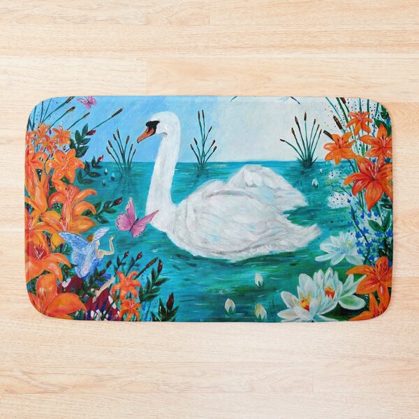 Item preview, swan on the pond designed and sold by saraperry.