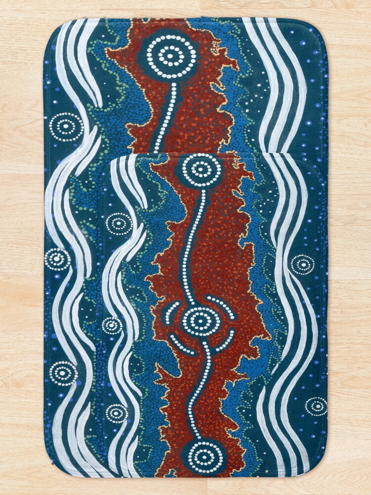 Alternate view of 3 Lore / Creation Story Bath Mat