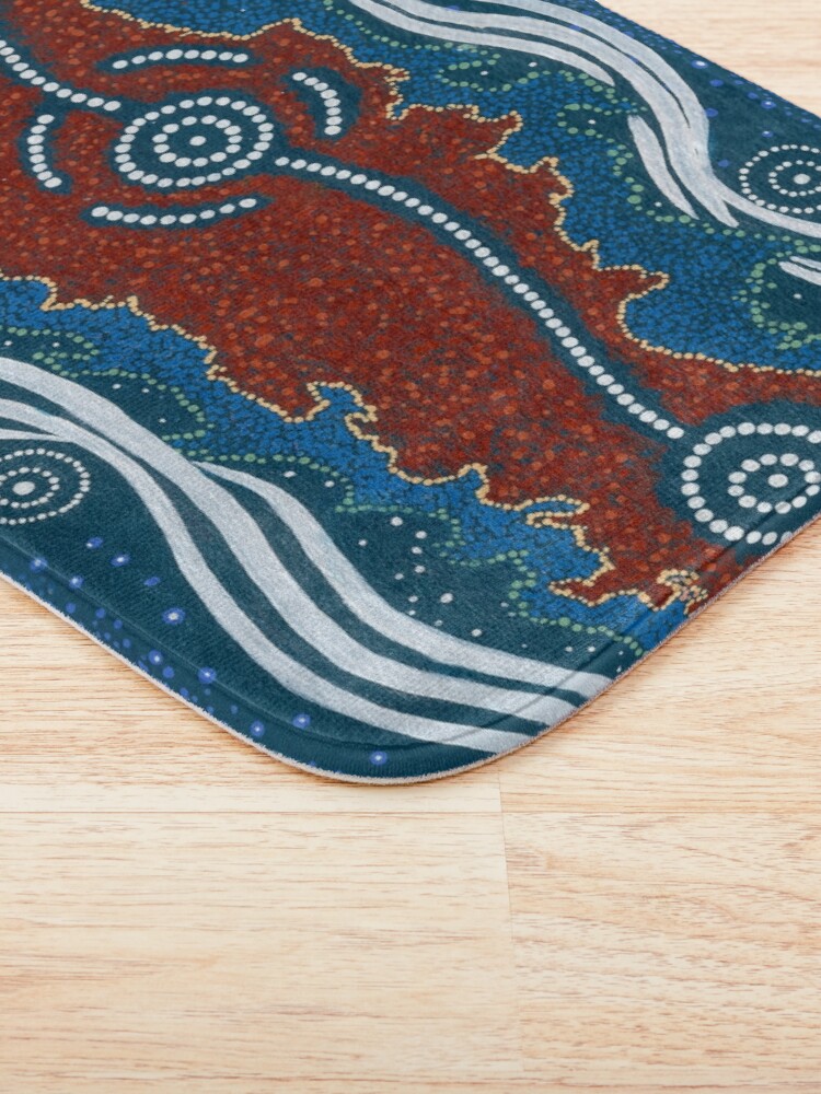 Alternate view of 3 Lore / Creation Story Bath Mat