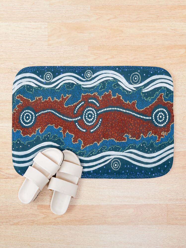Alternate view of 3 Lore / Creation Story Bath Mat