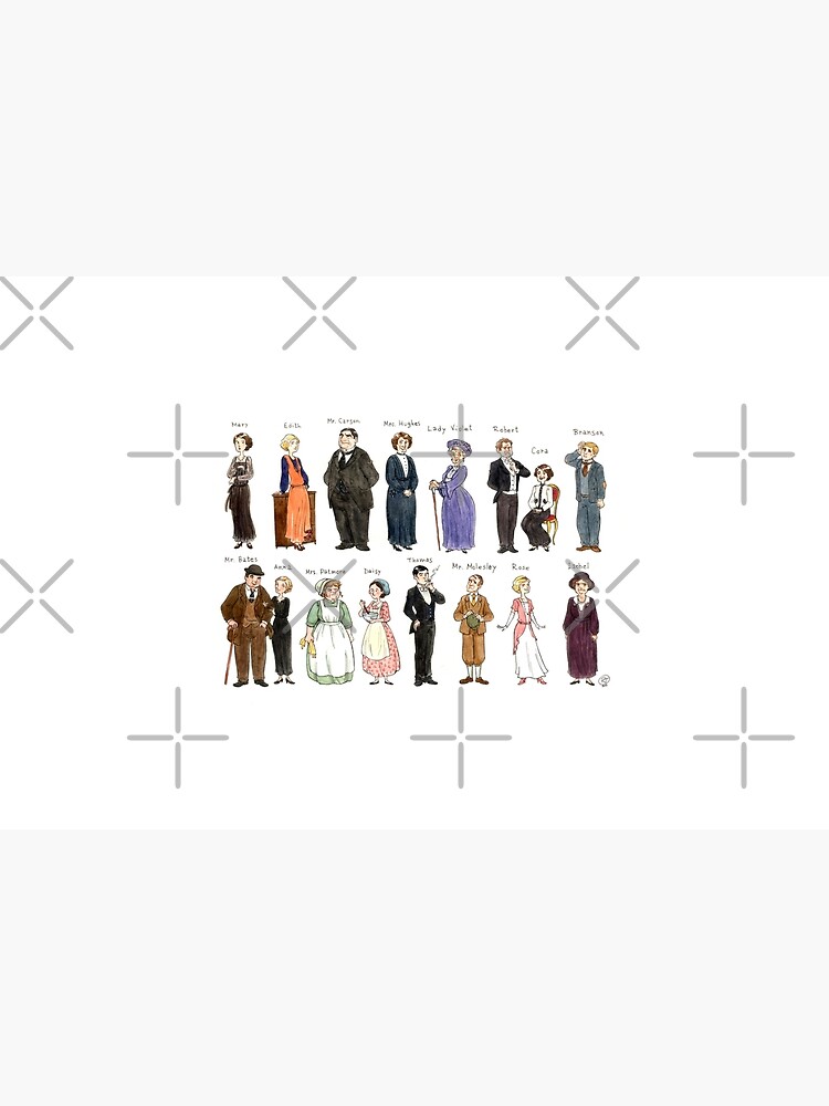 Downton A. Portraits by Roby-boh