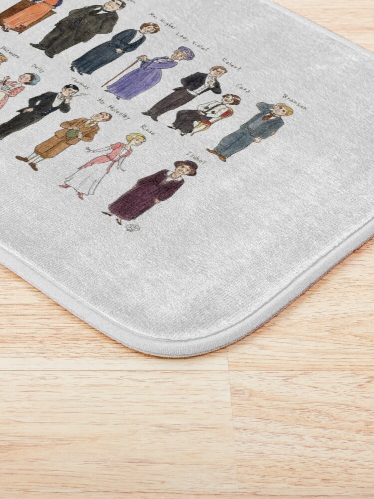 Alternate view of Downton A. Portraits Bath Mat