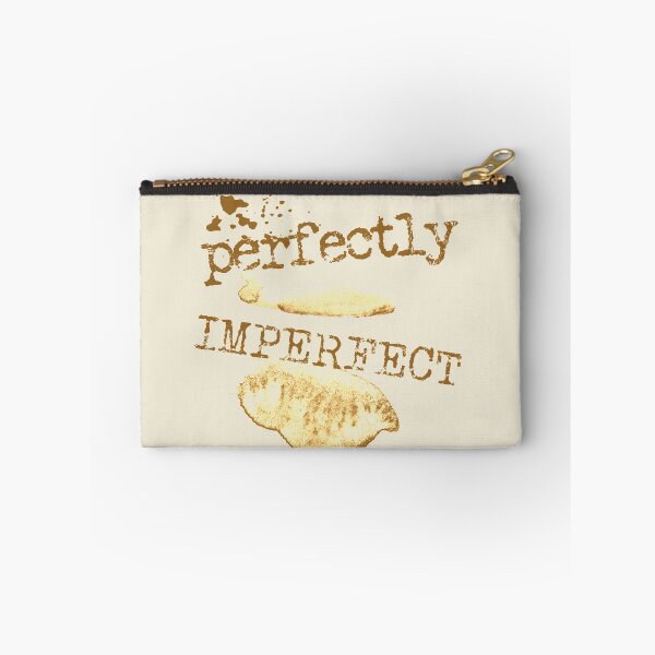 Aperçu de l'œuvre Perfectly imperfect typography text art quote by Word Fandom - wordfandom créée et vendue par Kerry Pritchard.