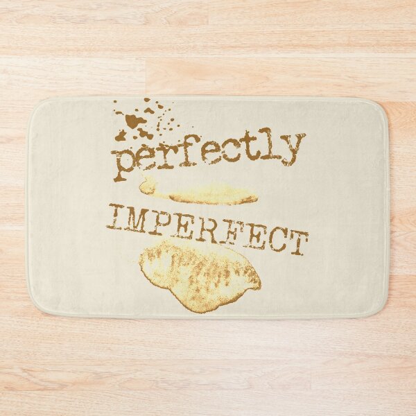 Aperçu de l'œuvre Perfectly imperfect typography text art quote by Word Fandom - wordfandom créée et vendue par Kerry Pritchard.
