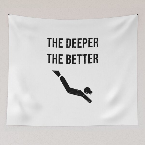 Item preview, The deeper, the better - diver designed and sold by kailukask.