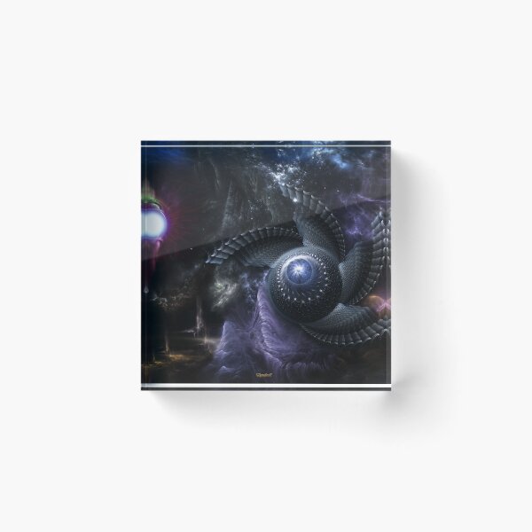 Item preview, When Universes Collide Fractal Fantasy Spacescape designed and sold by Xzendor7 Digital Art Creations.