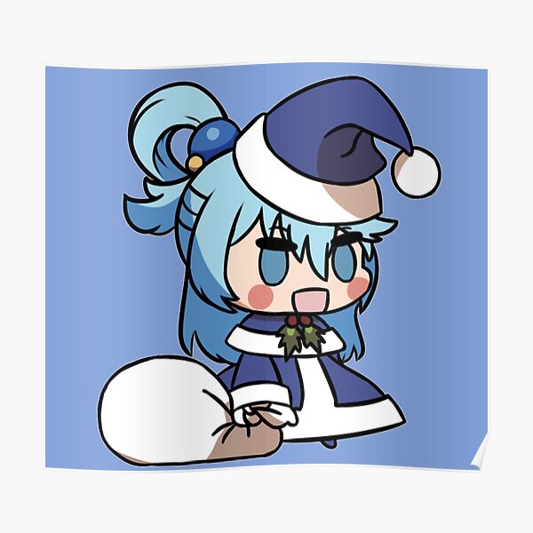 Padoru Aqua Konosuba Poster von weirdo97.