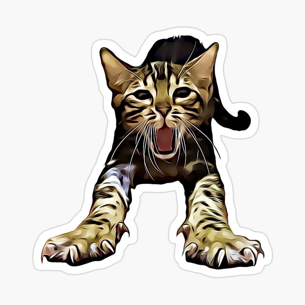 Bengal Cat Yawning Bengal Cat Yawning