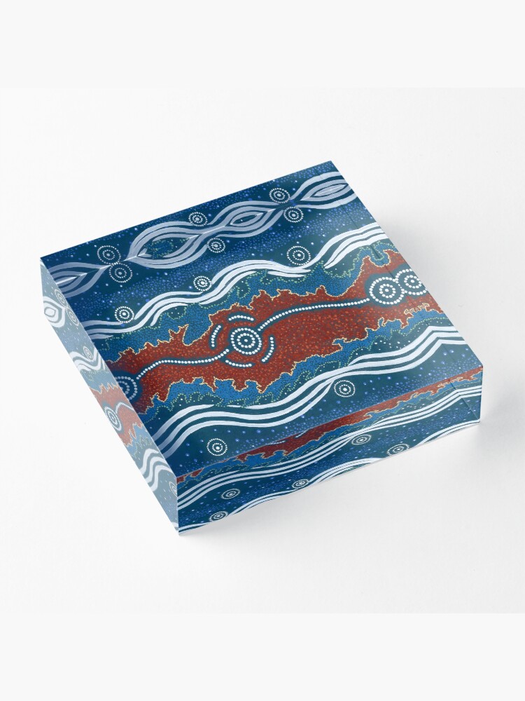 Alternate view of 3 Lore / Creation Story Acrylic Block